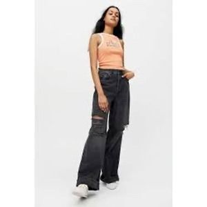 Urban Outfitters NWT Baggy skater Jean black 26
